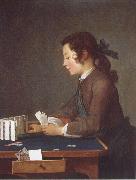 Jean Baptiste Simeon Chardin Korthuset oil